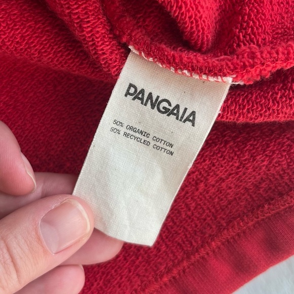 Pangaia Red Organic Sweatshirt XS - Picture 4 of 6